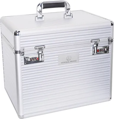 Obrázek produktu pro Imperial Riding Grooming box IRHShiny Classic, barva:stříbrná