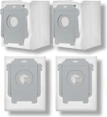 Produktbild von 4 stück Staubsaugerbeutel für iRobot Roomba, Großer Kapazität