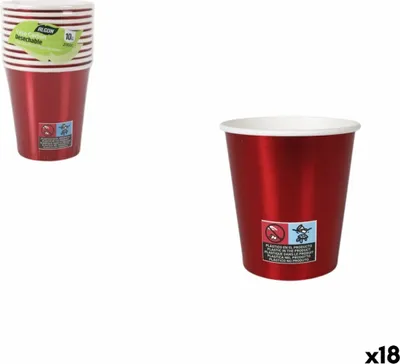 Neviti Rocking Rudolf Partybecher – 8er Pack, 237 Ml – Perfekt Für Weihnachtsfeiern