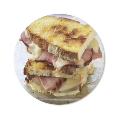 Produktbild von MuchoWow® Mauspad Mousepad Turm der Sandwiches 20x20 cm - Mousepads - Maus Mat - Pad - Mausunterlage - Schreibtischmatte