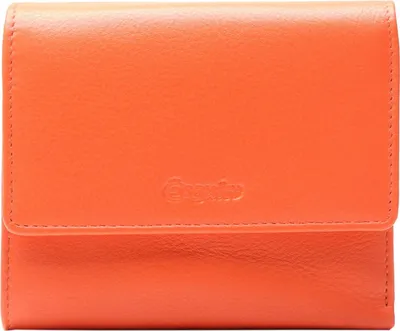 Produktbild von Esquire Leder Geldbörse Viktoria Flap Wallet Flame Orange