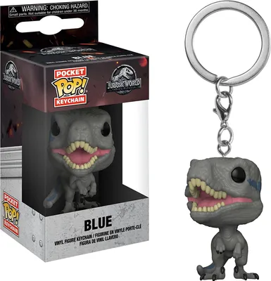 Produktbild von Jurassic World - Blue - Schlüsselanhänger Funko Pocket POP! Keychain