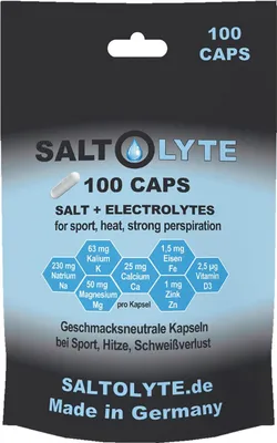 Produktbild von SALTOLYTE 100 Capsules Salz- + Elektrolytkapseln