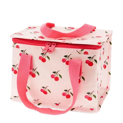 Produktbild von Isolierte Snacktasche Kirsche Kühltasche Lunchtasche ca. 21x16x12 cm