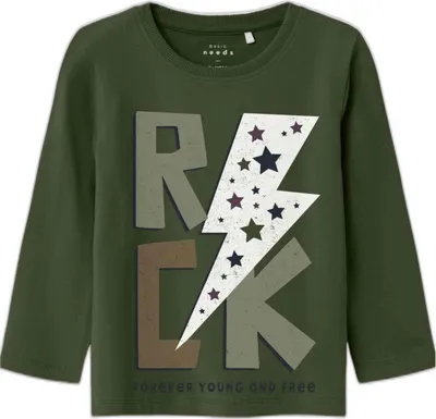 Produktbild von Langarmshirt Name It 13220394-GREEN für Jungen