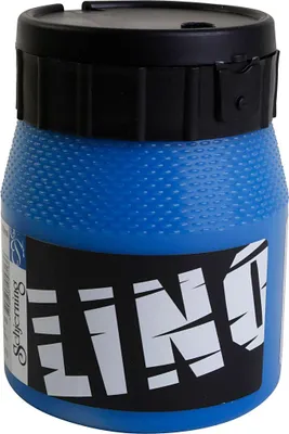 Image de Schjerning Lino, bleu, peinture à base d'eau, liquide, 250 ml, 1 pièce(s)