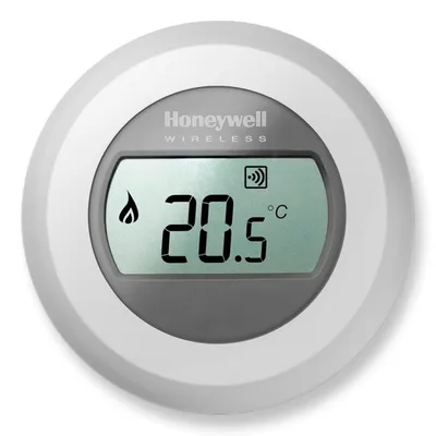 Zdjęcie produktu dla Honeywell T87RF2025, 868 MHz, Biały, 30 m, Cyfrowy, 6 - 35 °C, 0,5 °C