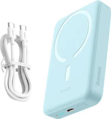 Produktbild von Baseus Magnetic Mini 10000 mAh Kabelloses Laden Blau