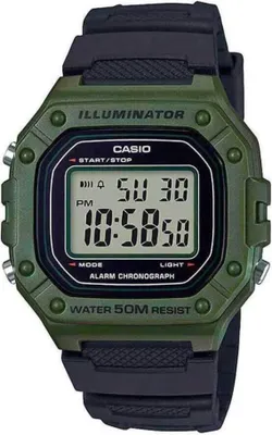 Produktbild von Casio Herren Digital Quarz Uhr mit Harz Armband 4549526192760