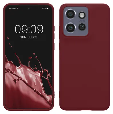 Produktbild von kwmobile Hülle für Motorola Edge 60 Neo / Edge 50 Neo / ThinkPhone 25 TPU Case - Handyhülle unterstützt kabelloses Laden, flexible Schutzhülle,