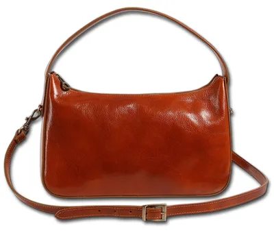 Produktbild von Toscanto Damen Schultertasche Leder Tasche mittelbraun D3OTT886SC5
