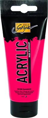 Zdjęcie produktu dla Kreul 84108 Farba akrylowa Carmine Red 100 ml 1 szt.