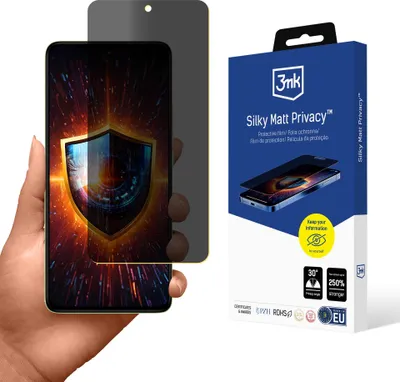 Zdjęcie produktu dla Folia prywatyzująca 3MK Silky Matt Privacy Redmi Note 14 4G