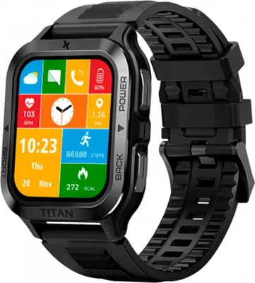 Image de Montre intelligente Maxcom FW67 Titan Pro Graphite