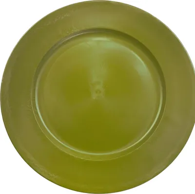 Immagine prodotto di Piatto in melamina Ø33cm verde