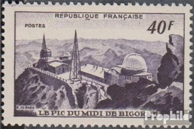 Produktbild von Briefmarken Frankreich 1951 Mi 935 mit Falz Bauwerke