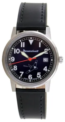 Zdjęcie produktu dla Zegarek Aristo Uni Messerschmitt Pilot's Watch - Kometa 80 Years - ME163-80-4 Leather