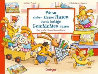 Produktbild von Wenn sieben kleine Hasen durch lustige Geschichten rasen