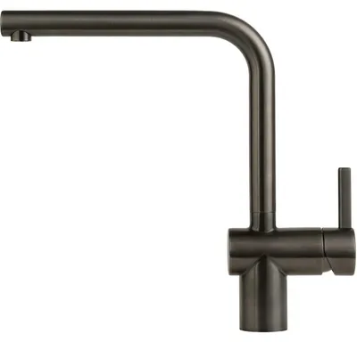 Immagine prodotto di FRANKE rubinetto ATLAS NEO in acciaio inox massiccio - ANTRACITE con bocca fissa / Maris