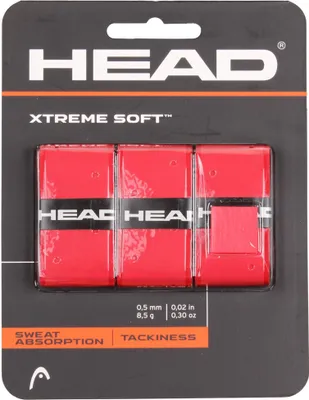 Image de XtremeSoft 3, surgrip de 05 mm, couleur rouge, lot de 3