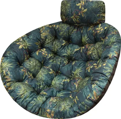 Image de Coussin "Luna" pour fauteuil suspendu Cocon - avec coussin pour la nuque, 3 pièces, épaisseur 5 cm, résistant aux intempéries | PillowPrim