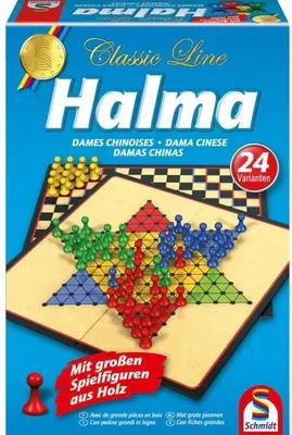 Produktbild von Damespiel, Schmidt Spiele Classic Line, Brettspiel, 1+ Spieler, Ab 8 Jahren, Spieldauer 20 Minuten