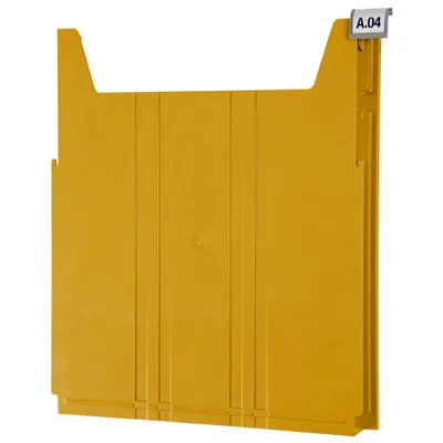 Zdjęcie produktu dla EICHNER sortownik ścienny BIG moduł dodatkowy żółty W262xD42xH302mm - 9218-05054-040