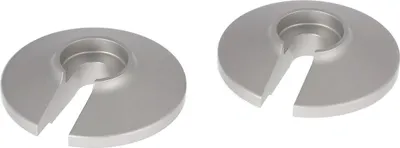 Image de Set: 2 x argent mat argenté - pour suspension Enduro Strut Simson S51 Enduro