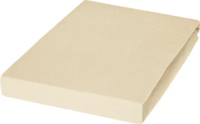 Produktbild von Janine Design Elastic-Jersey Spannbetttuch (für Box-Spring Betten) TOPPER 5001 Farbe sand Größe 200x200 cm