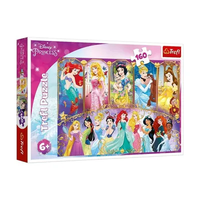 Produktbild von TREFL Puzzle Portraits von Prinzessinnen 160 Teile