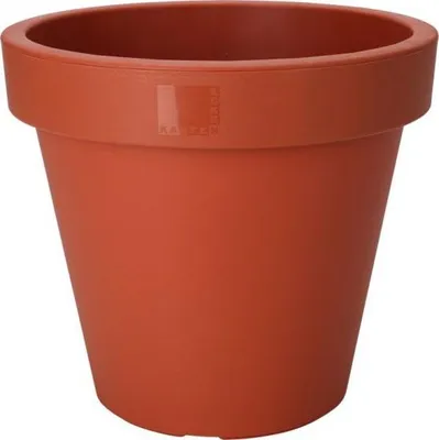 Productafbeelding van Bloempot rond 20 x 18 cm terracotta Nampook