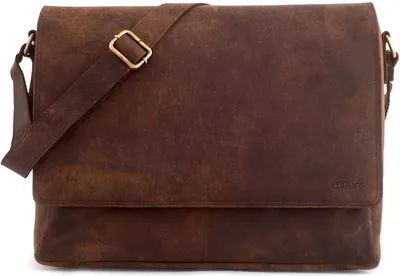 Produktbild von LEABAGS Leder Umhängetasche Herren & Damen I - Akzeptabel