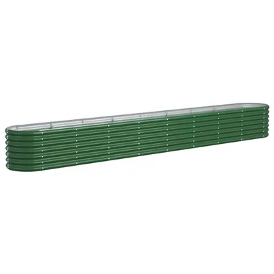 Immagine prodotto di Letto rialzato Acciaio verniciato a polvere 332x40x36 cm Verde