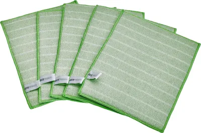 Produktbild von Bamboo-Mikrofaser Geschirrtuch - Antibakterielles Küchenreinigungstuch (Set von 5)