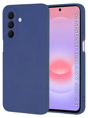 Zdjęcie produktu dla Techsuit - SoftFlex silikonowe etui do Samsung Galaxy A27 5G - granatowe