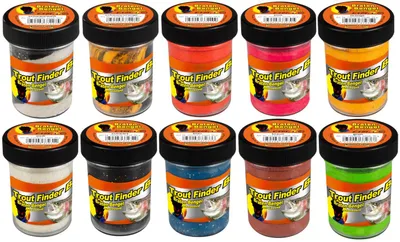 Produktbild von FTM Forellenteig schwimmend Braten Bengel - 50g Forellenpaste, Farbe:braun