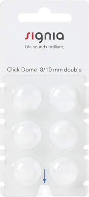 Produktbild von Signia Click Dome 8/10 mm double 6er Blister