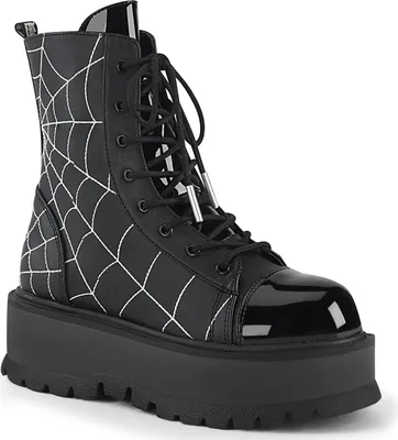 Produktbild von SLACKER-88 Damen Booties von DemoniaCult, Schwarz  , EU 44, US 14