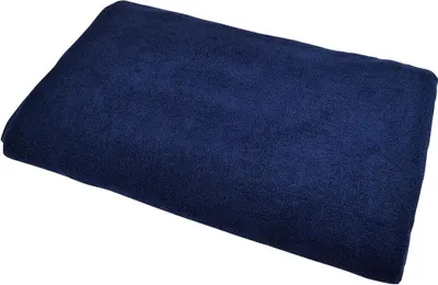 Produktbild von Saunatuch XXL 100x210 cm Baumwolle marineblau
