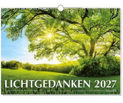 Produktbild von Wandkalender 2027 Lichtgedanken mit Bibelworten und stimmungsvollen Fotografien