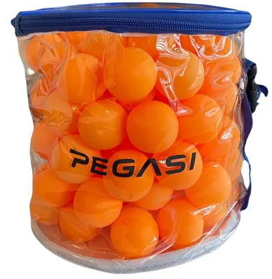 Produktbild von Pegasi Tischtennisbälle Unbedruckt - Orange Tischtennisbällen - Gute Qualität - 100 STK. - Orange