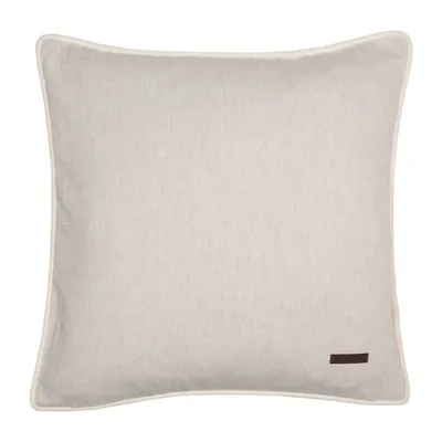 Produktbild von Esprit Kissenhülle Harp mit Samt-Kederumrandung natur 38x38cm