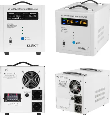 Image de Régulateur de tension automatique KEMOT SER-3000 230 V monophasé