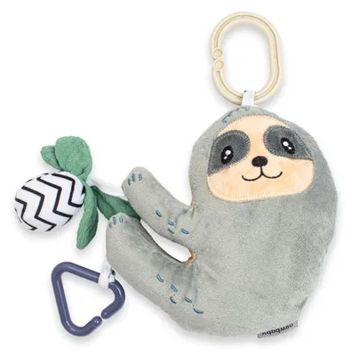 Image de Nouveau jouet suspendu en peluche paresseux pour bébé 16 cm