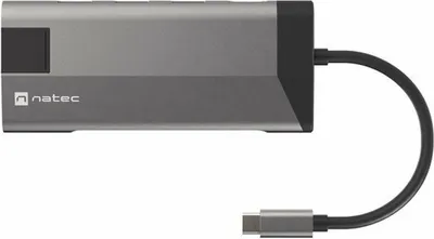 Zdjęcie produktu dla Natec NATEC Fowler Plus USB Type-C czarny, szary