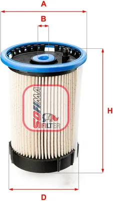 Obrázok produktu pre Palivový filter SOFIMA S 6065 NE