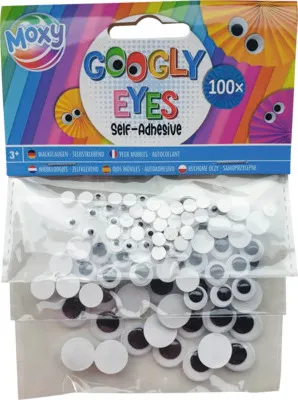 Obrázek produktu pro Nalepovací oči sada 100 ks