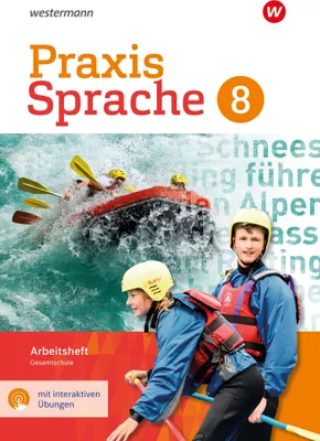 Produktbild von Praxis Sprache 8. Arbeitsheft mit interaktiven Übungen. Gesamtschule