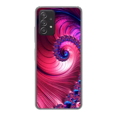 Produktbild von MuchoWow® Handyhülle Schutzhülle Hülle für Samsung galaxy a73 Spirale - Abstrakt - Farben Silikon Softcase Handy Hülle - Handyhülle