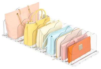 Produktbild von Transparente Regaltrenner - Set von 8, 32 x 24 cm, Acryl